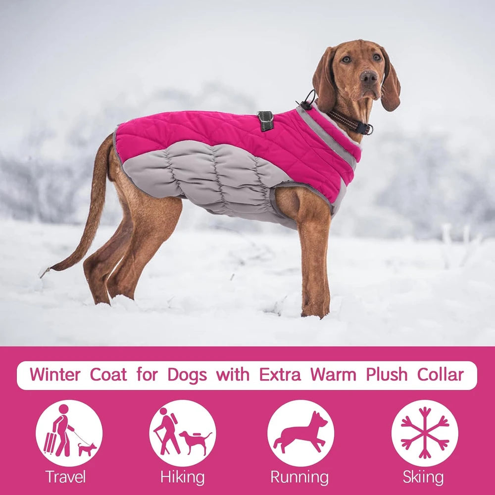 Fuamey Large Dog Winter Coat