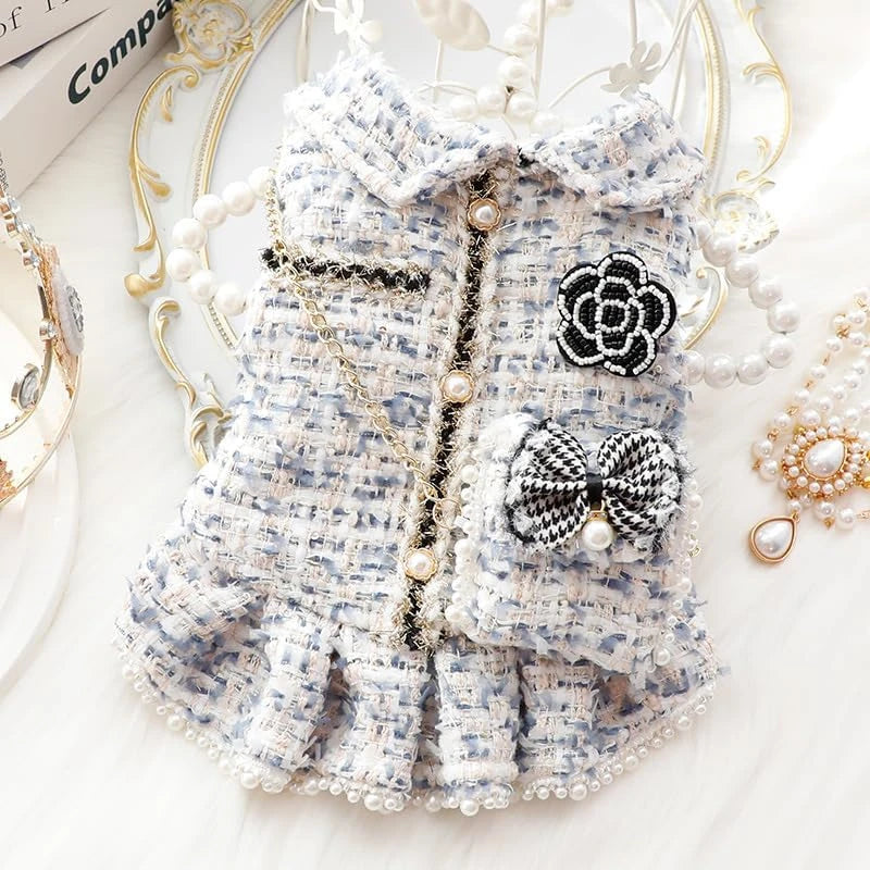 Tweed Dog Princess Dress