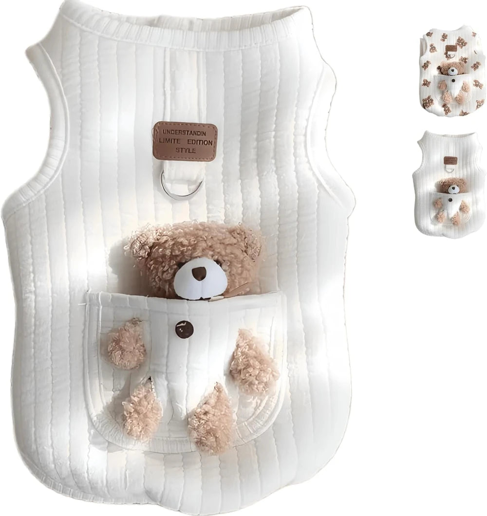 Plush Bear Pet Pullover