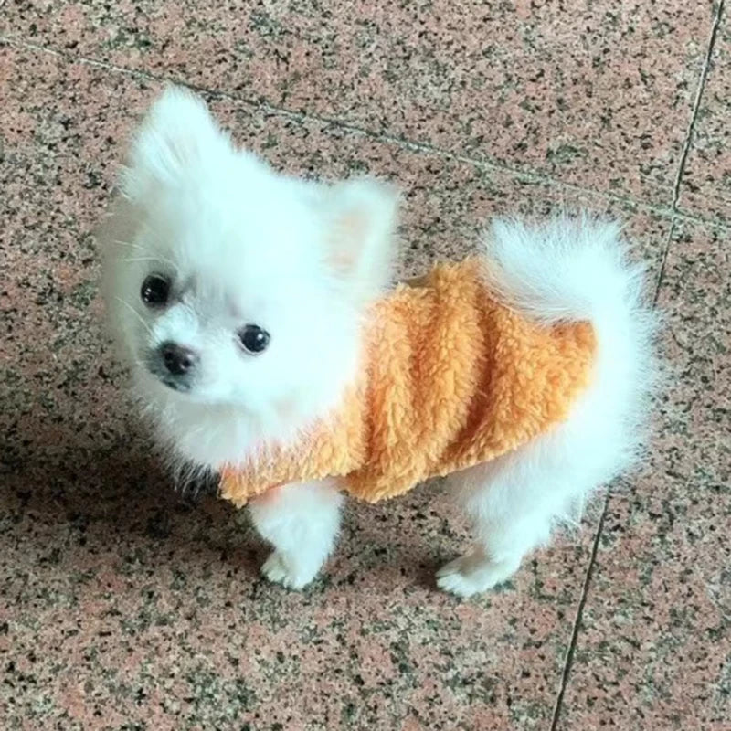 Fleece Tea Cup Dog Sweater