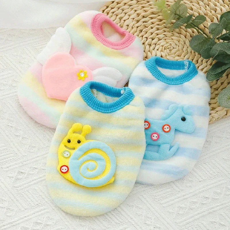 Fleece Tea Cup Dog Sweater