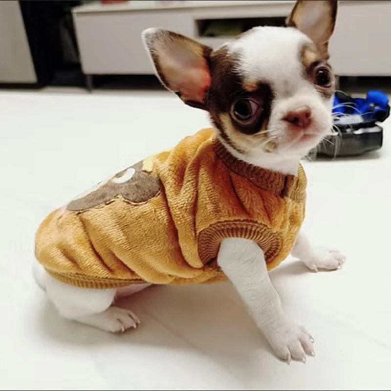 Fleece Tea Cup Dog Sweater