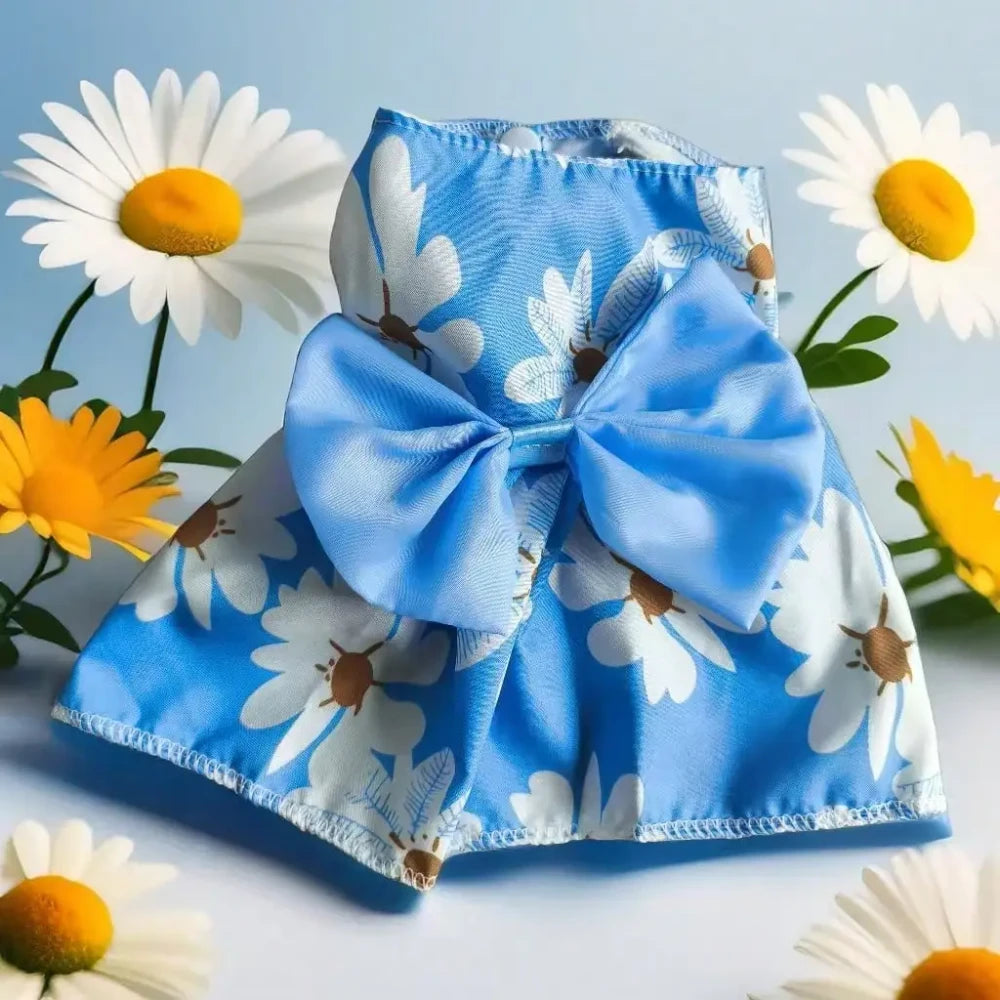 Vibrant Floral Pet Dress
