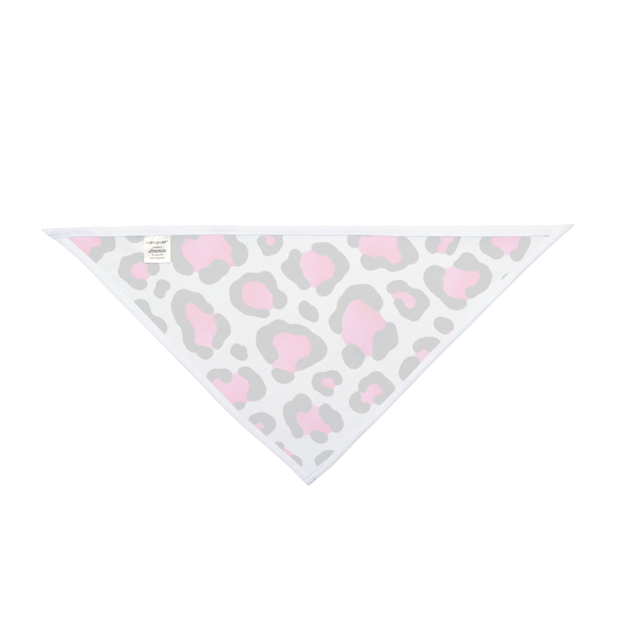Pink Leopard Pet Bandana - Trendy Animal Print Dog & Cat Accessory