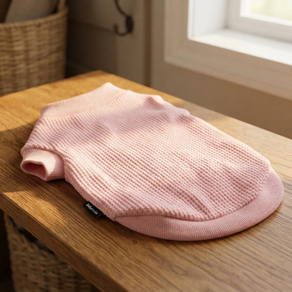 Waffle Knit Dog Shirt