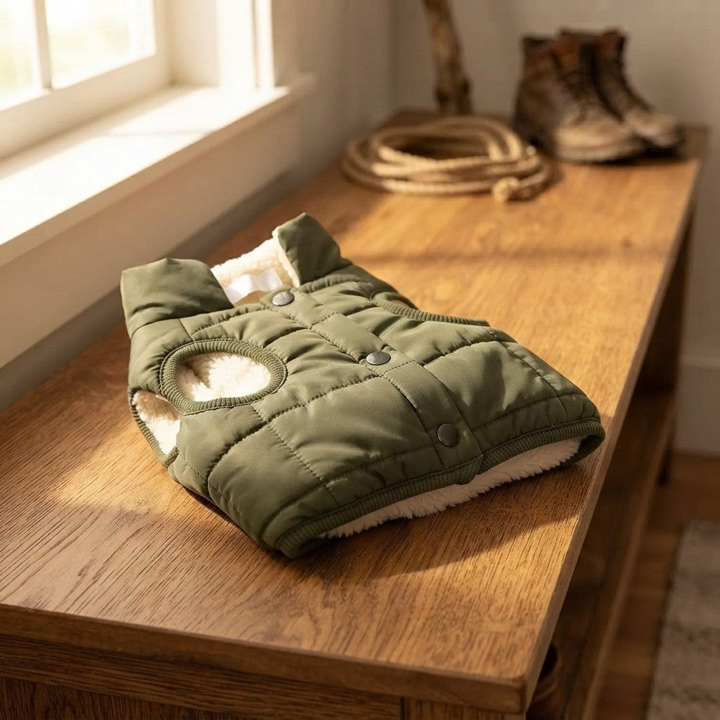 Fleece Lined Dog Jacket