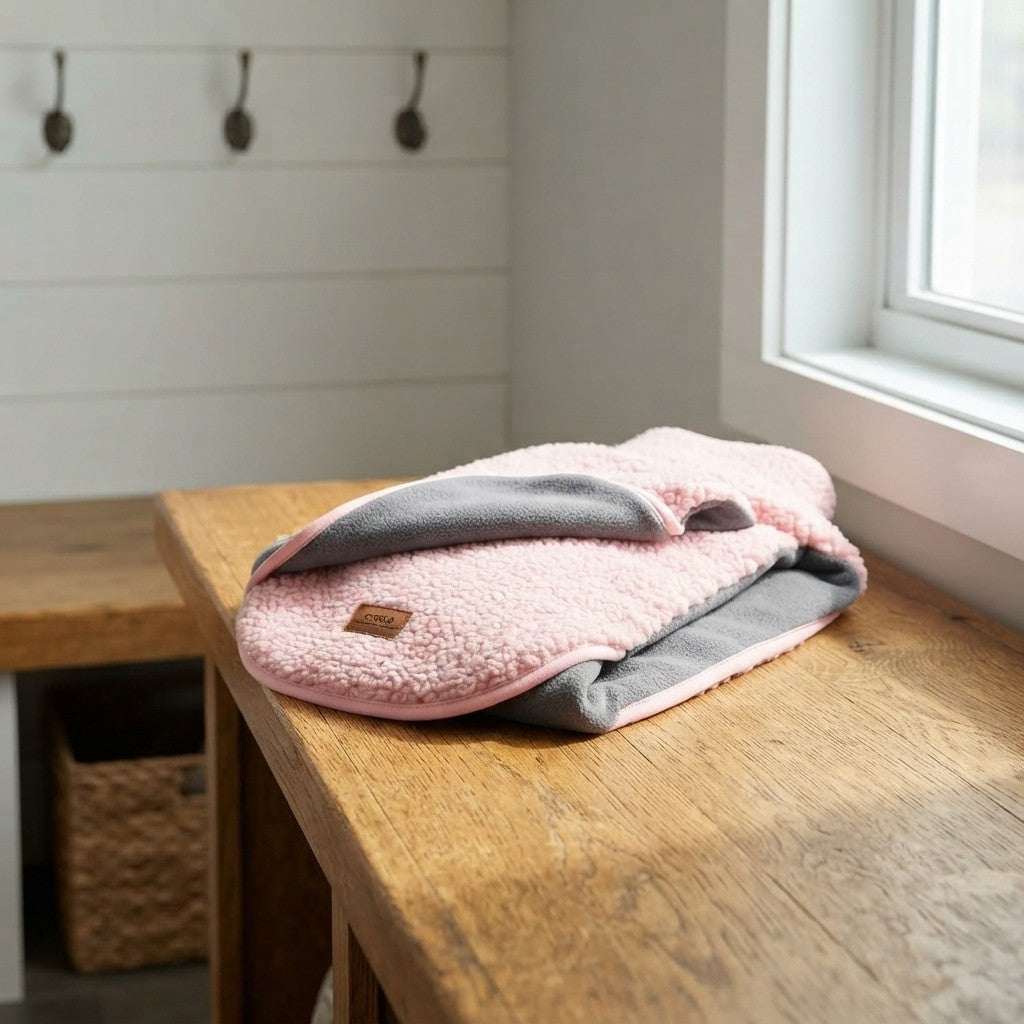 Reversible Sherpa Dog Coat