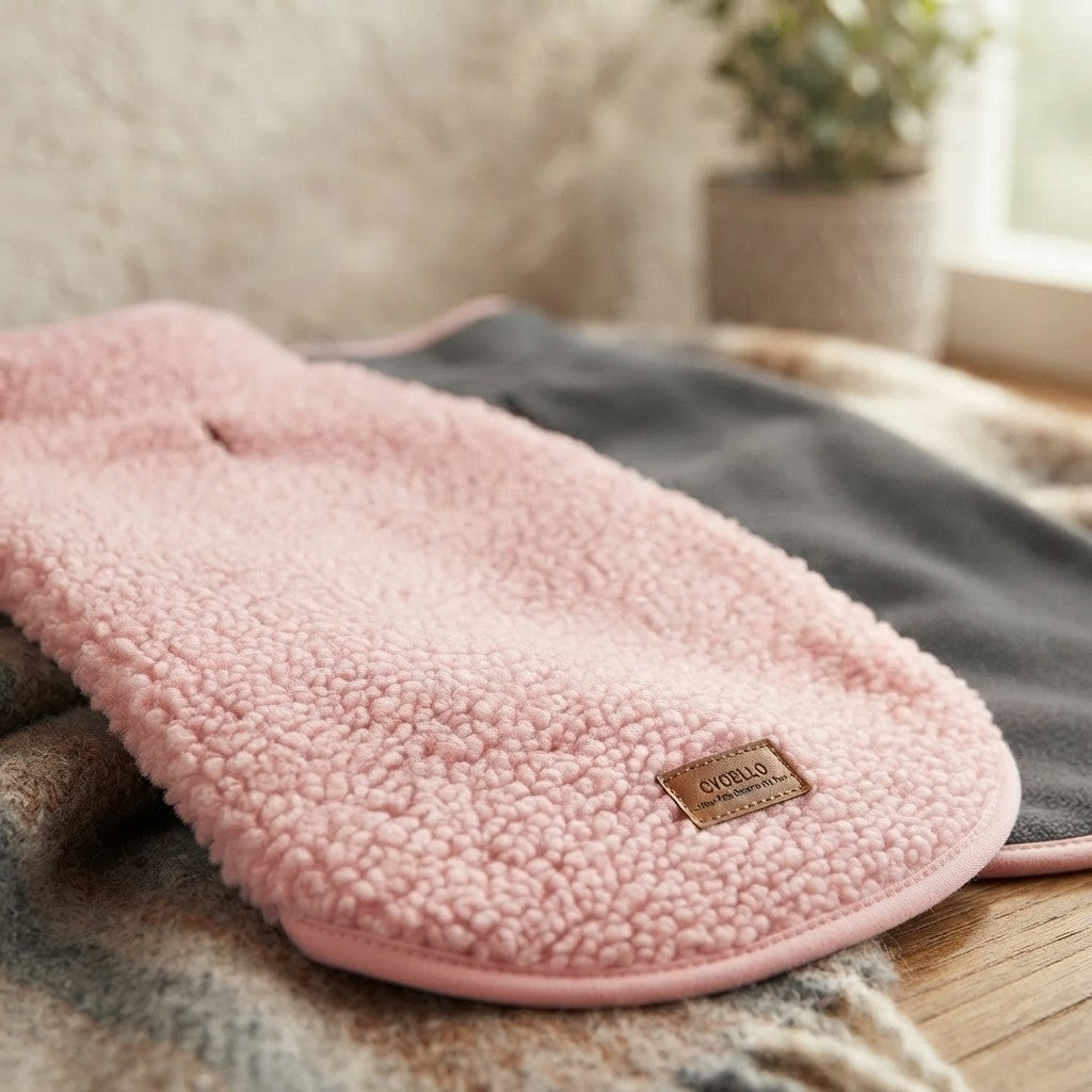 Reversible Sherpa Dog Coat
