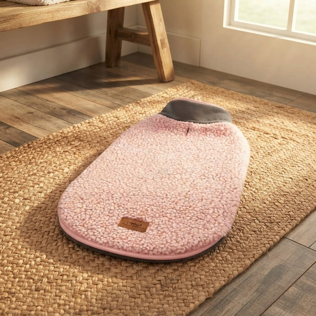 Reversible Sherpa Dog Coat