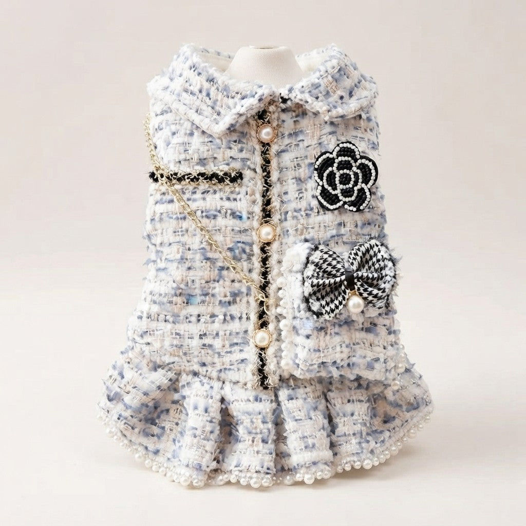 Tweed Dog Princess Dress