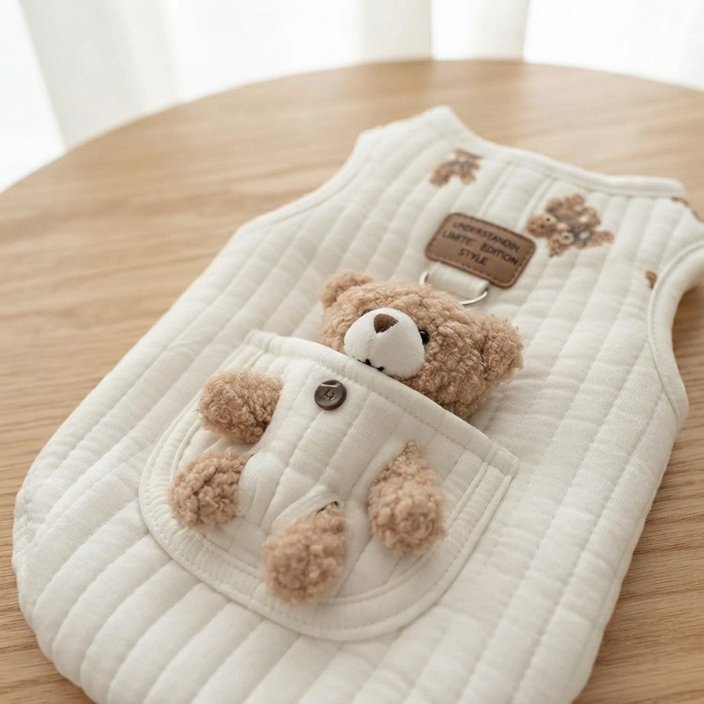 Plush Bear Pet Pullover