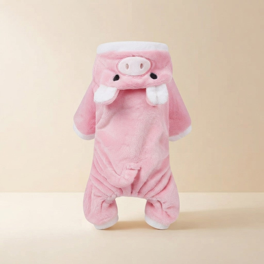 Soft Fleece Dog Jumpsuit